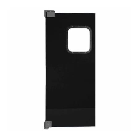 Chase Industries,. Chase Doors Light to Medium Duty Service Door Single Panel Black 3' x 7' 3684NWS-BK